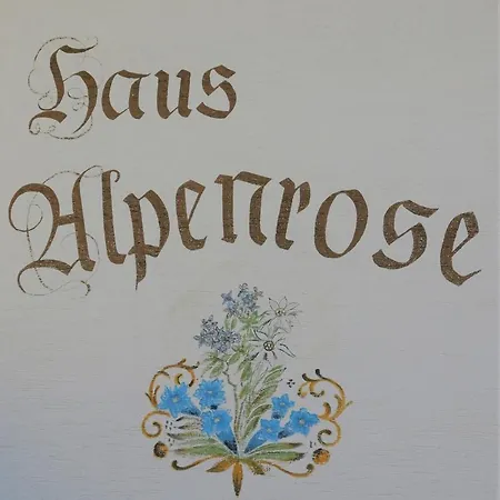 Ubytování v soukromí Haus Alpenrose *